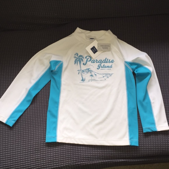 *NWT*. JANIE&JACK swim top  SPF 50 - Picture 1 of 6